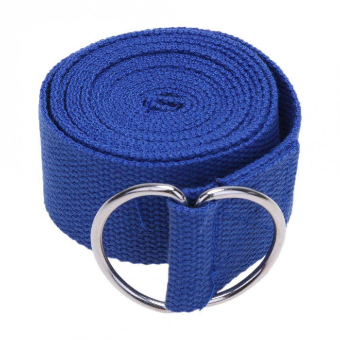 Ремінь для йоги EasyFit Синій Ремінь для йоги EasyFit Синій