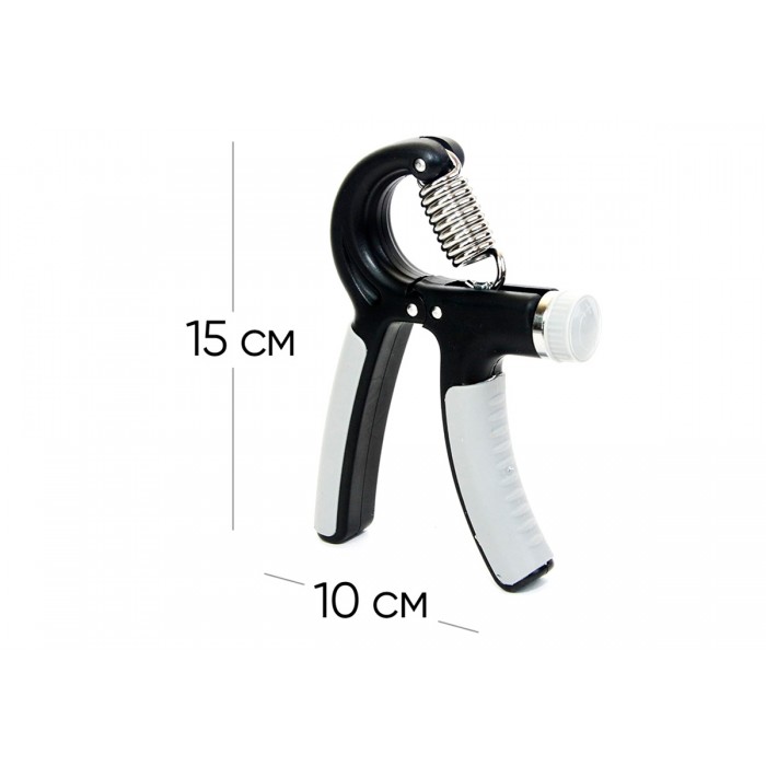Еспандер кистьовий пружинний EasyFit 5-60 кг Сірий