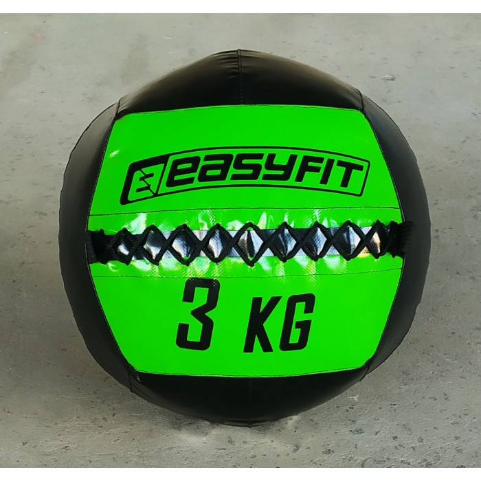 Медичний м'яч EasyFit Wall Ball (медбол, волболл) 3 кг Медичний м'яч EasyFit Wall Ball (медбол, волболл) 3 кг