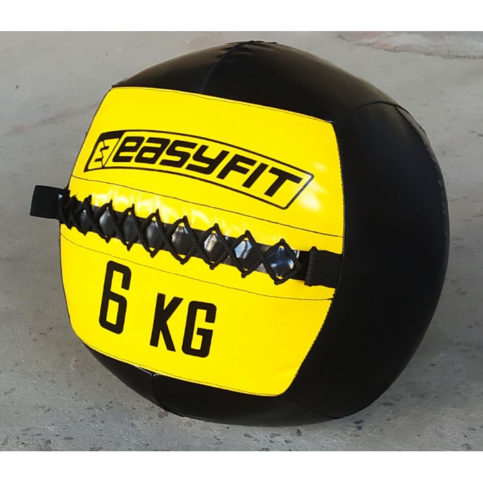 Медицинский мяч EasyFit Wall Ball (медбол, волболл) 6 кг Медицинский мяч EasyFit Wall Ball (медбол, волболл) 6 кг