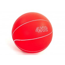 Медбол EasyFit RB 4 кг (медицинский мяч-слэмбол без отскока)