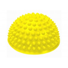 Півсфера масажна кіндербол EasyFit 15 см жорстка жовта
