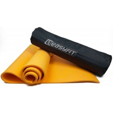 Килимок для йоги та фітнеса EasyFit PER Premium Mat 8 мм + Чохол помаранчевий