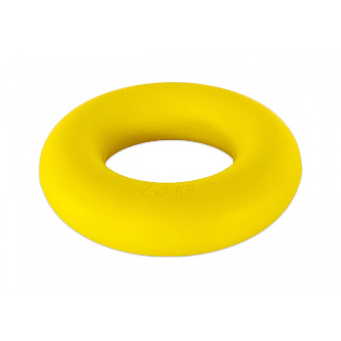 Еспандер кистьовий кільце EasyFit Ring 23 кг жовтий Еспандер кистьовий кільце EasyFit Ring 23 кг жовтий