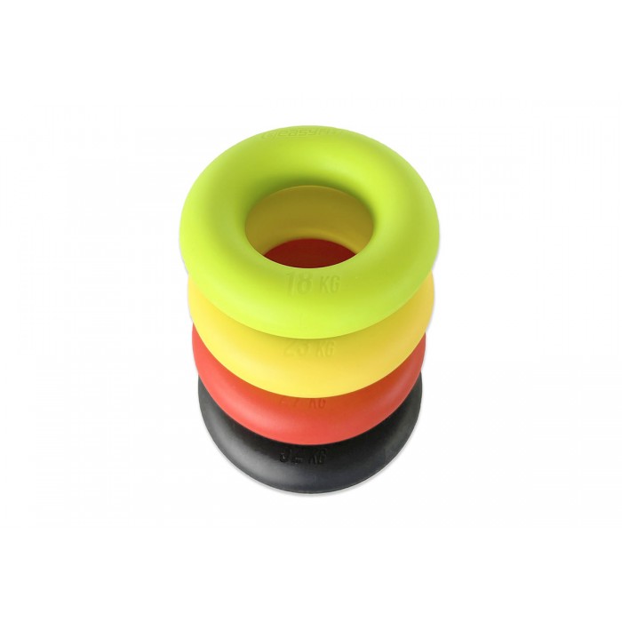Еспандер кистьовий кільце EasyFit Ring 23 кг жовтий