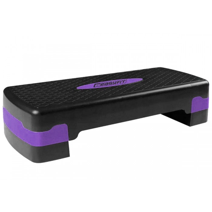 Степ-платформа EasyFit Step-B 2-ступенчатая фиолетовая Степ-платформа EasyFit Step-B 2-ступенчатая фиолетовая