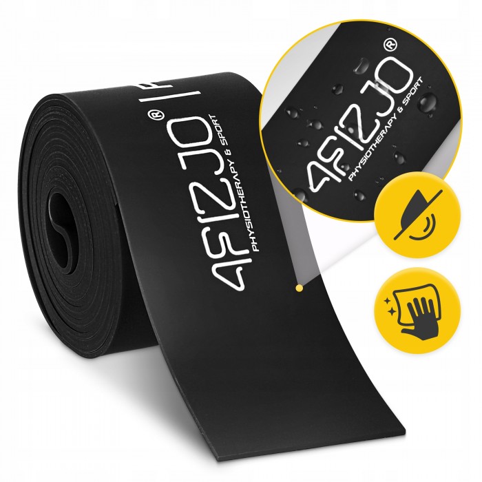 Стрічка компресійна для флоссингу 4FIZJO Floss Band 207 x 5 x 0.1 см Black (P-5905973405256)