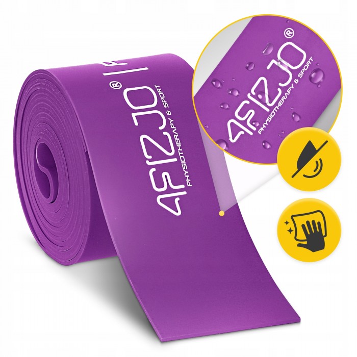 Стрічка компресійна для флоссингу 4FIZJO Floss Band 207 x 5 x 0.1 см Violet (P-5905973405201)