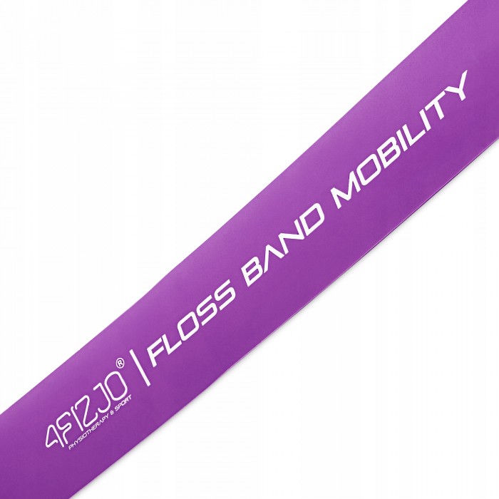 Стрічка компресійна для флоссингу 4FIZJO Floss Band 207 x 5 x 0.1 см Violet (P-5905973405201)