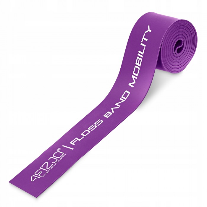 Стрічка компресійна для флоссингу 4FIZJO Floss Band 207 x 5 x 0.1 см Violet (P-5905973405201)