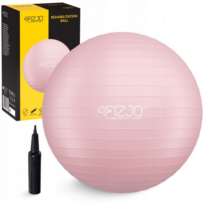 М'яч для фітнесу (фітбол) 4FIZJO 85 см Anti-Burst Pink (P-5907739317421) М'яч для фітнесу (фітбол) 4FIZJO 85 см Anti-Burst Pink (P-5907739317421)