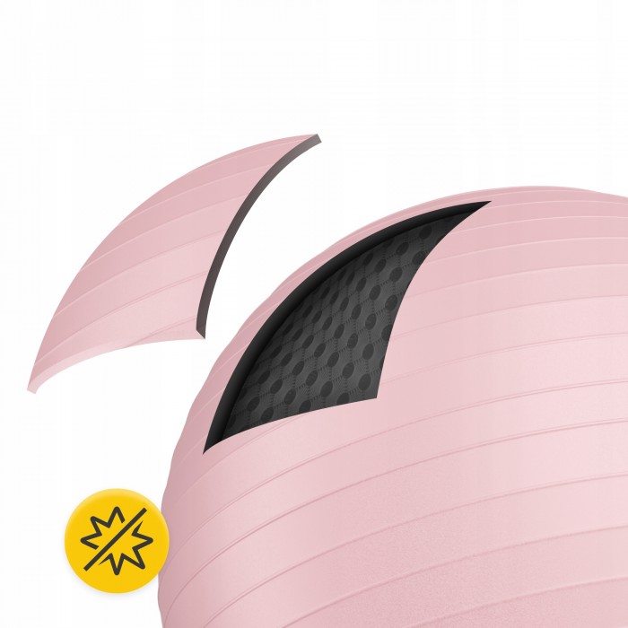 М'яч для фітнесу (фітбол) 4FIZJO 85 см Anti-Burst Pink (P-5907739317421)