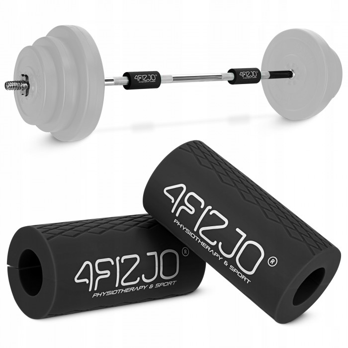 Розширювальні накладки на гриф 4FIZJO Fat Grip 2 шт силіконові Black (P-5905973404327) Розширювальні накладки на гриф 4FIZJO Fat Grip 2 шт силіконові Black (P-5905973404327)
