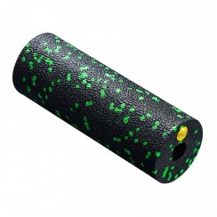 Массажный ролик 4FIZJO Mini Foam Roller 15 x 5.3 см (валик, роллер) Black/Green (P-5907222931950)