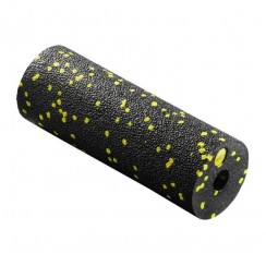 Массажный ролик 4FIZJO Mini Foam Roller 15 x 5.3 см (валик, роллер) Black/Yellow (P-5907222931790)