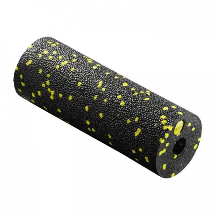 Масажний ролик 4FIZJO Mini Foam Roller 15 x 5.3 см (валик, роллер) Black/Yellow (P-5907222931790)