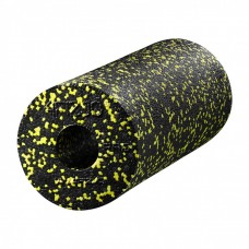 Масажний ролик 4FIZJO EPP PRO+ 33 x 14 см (валик, роллер) гладкий Black/Yellow (P-5907222931431)