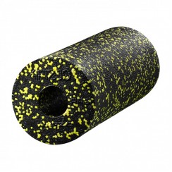 Массажный ролик 4FIZJO EPP PRO+ 33 x 14 см (валик, роллер) гладкий Black/Yellow (P-5907222931431)