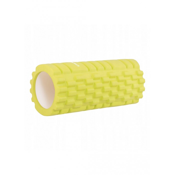 Массажный ролик (валик, роллер) Springos 33 x 14 см FR0015 Yellow