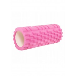 Масажний ролик (валик, роллер) Springos 33 x 14 см FR0017 Pink