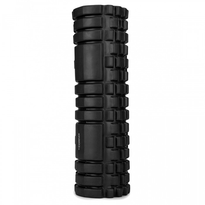 Массажный ролик Cornix EVA 45 x 14 см (валик, роллер) XR-0038 Black