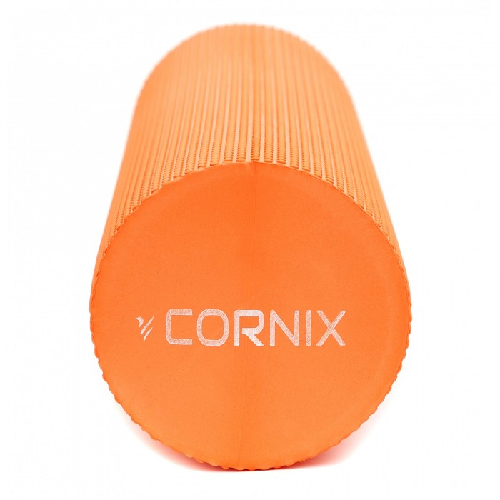Массажный ролик Cornix EVA+ 60 x 15 см (валик, роллер) XR-0307 Orange