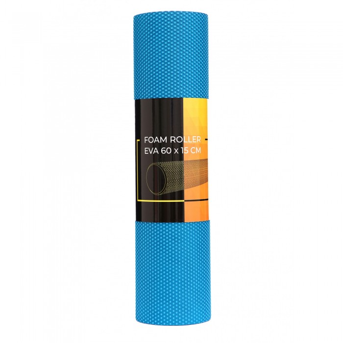 Массажный ролик Cornix EVA+ 60 x 15 см (валик, роллер) XR-0311 Blue