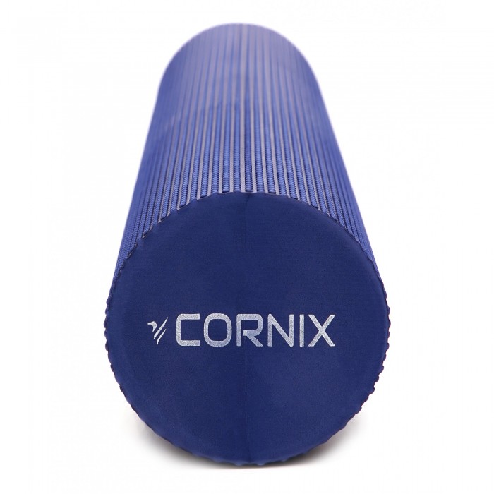 Масажний ролик Cornix EVA+ 90 x 15 см (валик, роллер) XR-0314 Navy Blue