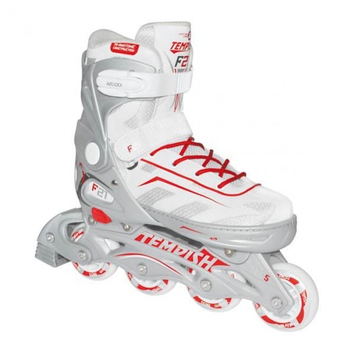 Ролики раздвижные Tempish F 21 серебр. 34-37