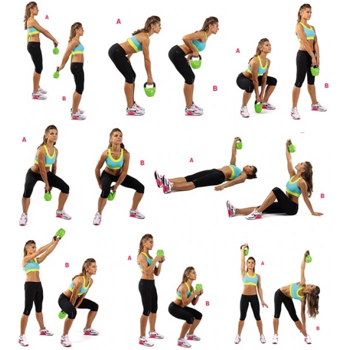 Чугунная гиря 4 кг Rising Premium Kettelebell для кроссфита