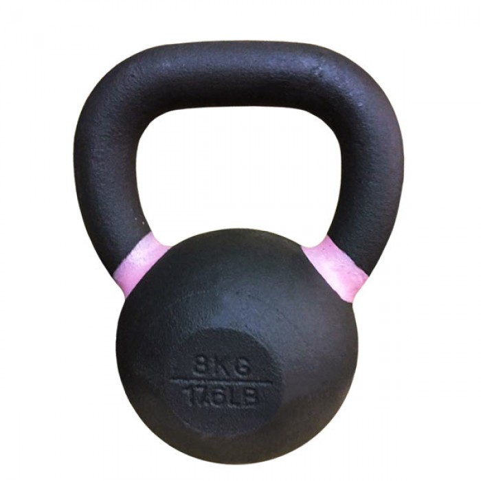 Чугунная гиря 8 кг Rising Premium Kettelebell