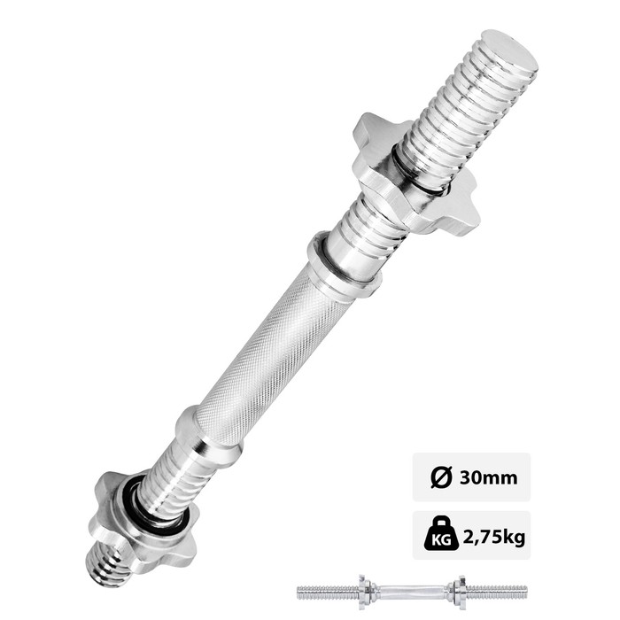 Гриф гантельный Hop-Sport 45см (30мм)