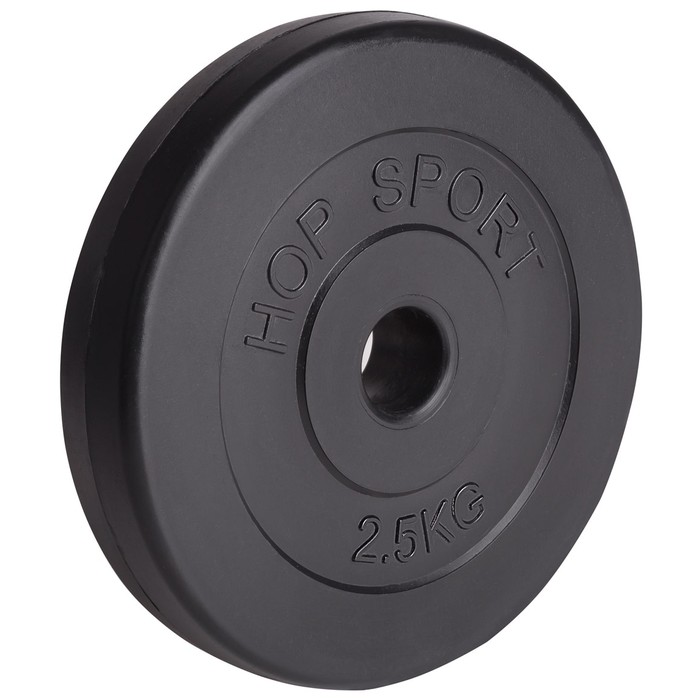 Блин (диск) композитный Hop-Sport 2,5 кг d - 30 мм