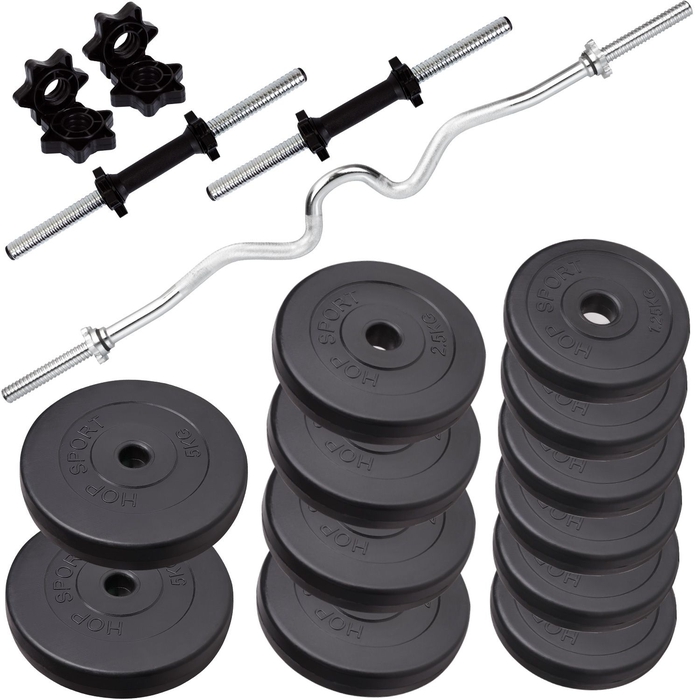 Набір Premium штанга і гантелі 35 кг