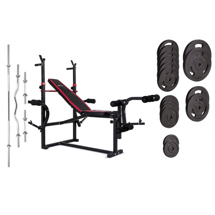 Набір Strong 129 кг з лавою HS-1070