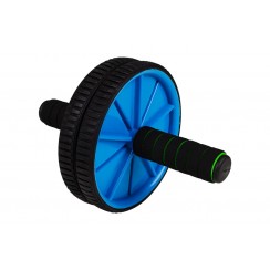 Ролик для преса / Гімнастичне колесо Hop-Sport blue