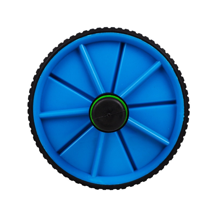 Ролик для преса / Гімнастичне колесо Hop-Sport blue