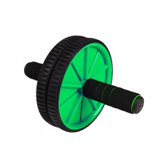 Ролик для преса / Гімнастичне колесо Hop-Sport green