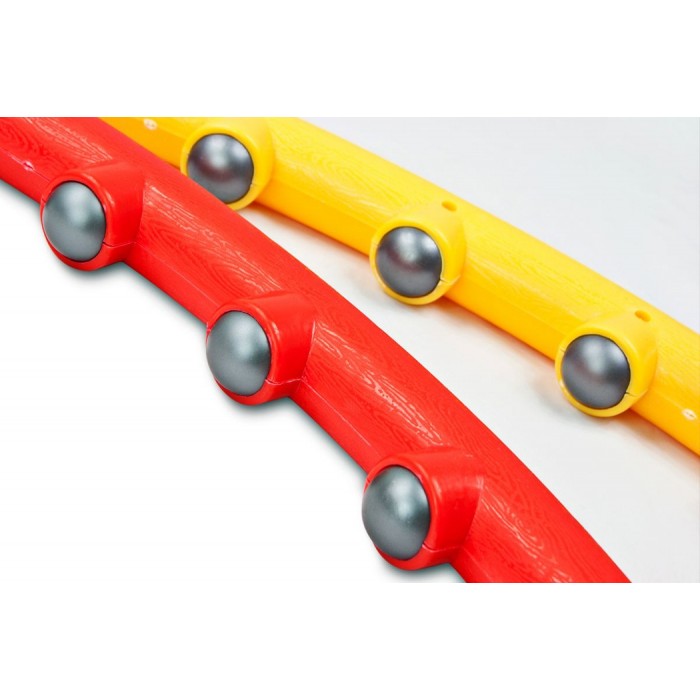 Хулахуп обруч для похудения массажер 95 см Hop-Sport 40 шариков