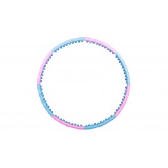 Хулахуп обруч для похудения массажер 108 см Hop-Sport с шариками 6008