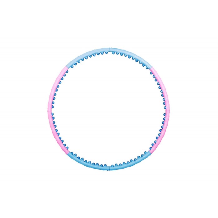 Хулахуп обруч для схуднення масажер 108 см Hop-Sport з кульками 6008