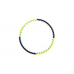 Хулахуп обруч для похудения массажер 108 см Hop-Sport с шариками 6001