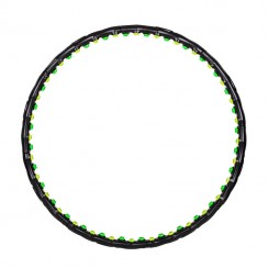 Хулахуп обруч для похудения массажер 108 см Hop-Sport с шариками 6002