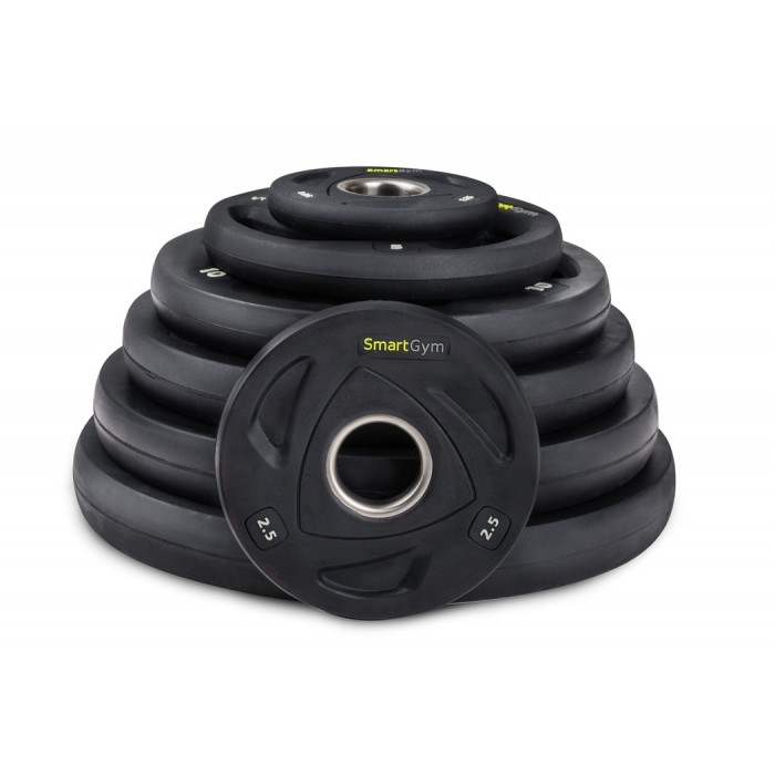 Набір млинців (дисків) олімпійський SmartGym 100kg