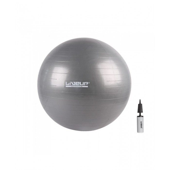 Фітбол (м'яч для фітнесу, гімнастичний) LiveUp ANTI-BURST 75 см LS3222-75g