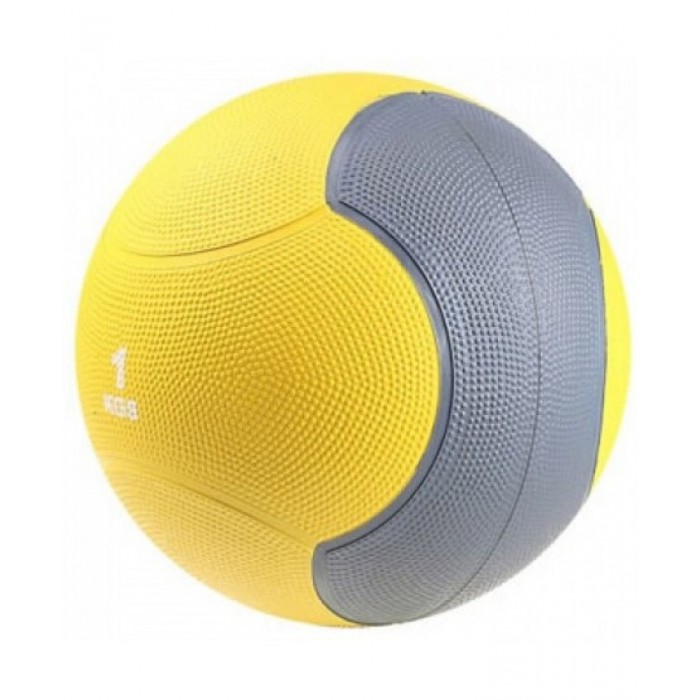 Медбол твердий 1 кг LiveUp MEDICINE BALL LS3006F-1