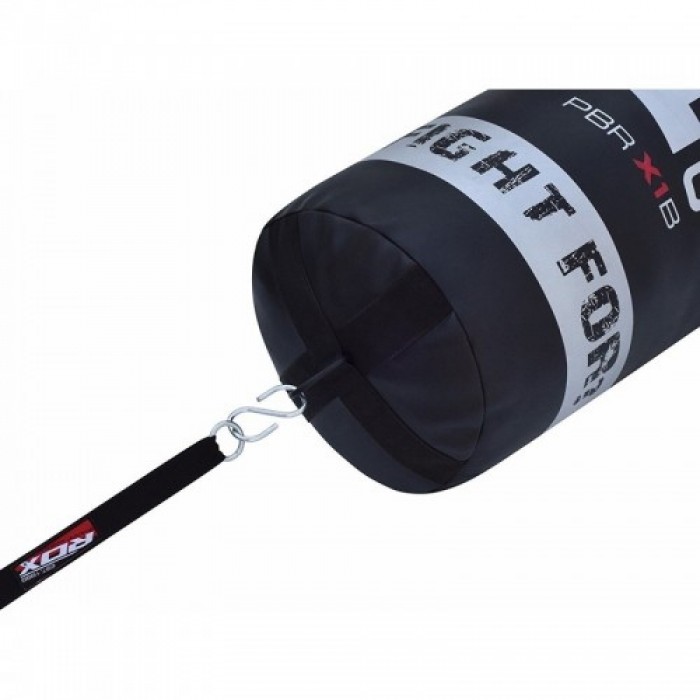 Боксерский мешок RDX Leather Black 1.2 м, 40-50 кг