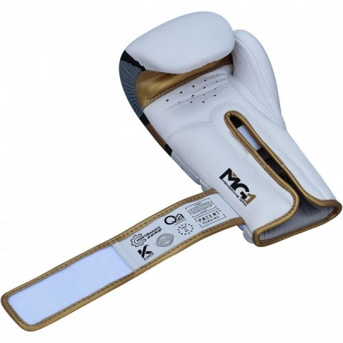 Боксерські рукавички RDX Rex Leather Gold 14 ун.