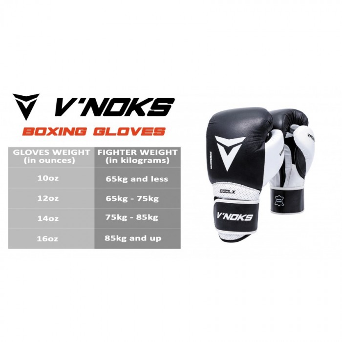 Боксерські рукавички V`Noks Aria White 16 ун.