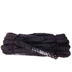 Спортивный канат для перетягивания и лазания 15 м. в оплетке 38мм SPART (Rising) SRP002B